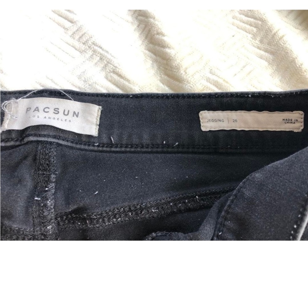 Pacsun Ripped Low Rise Jeggings - Picture 7 of 7